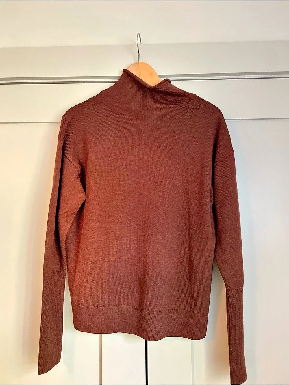 Wilfred Montpellier Turtleneck Sweater Brown Medium
